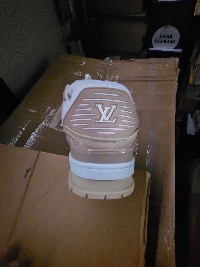 Basket chaussure taille 40 neuve beige - photo numéro 2