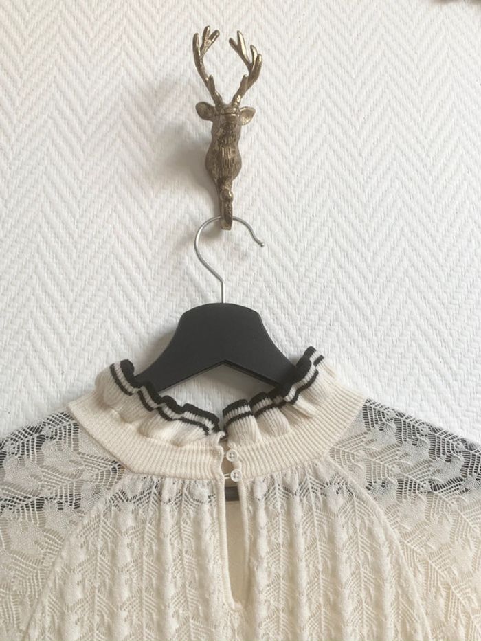 Très beau Pull en maille fine Maje | prix boutique 295€ - photo numéro 6
