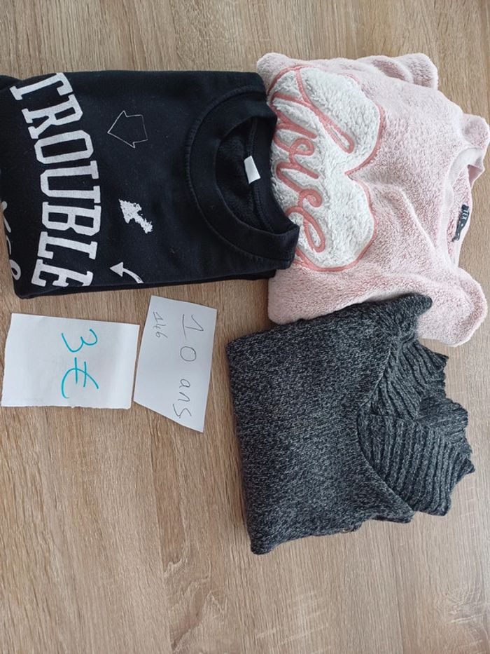 Lot pulls 10 ans