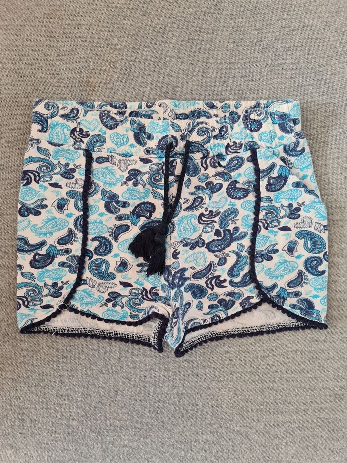 Short motif cachemire