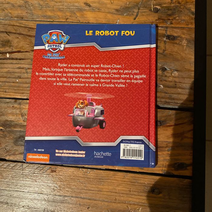 Livre Pat Patrouille Le Robot fou - photo numéro 2