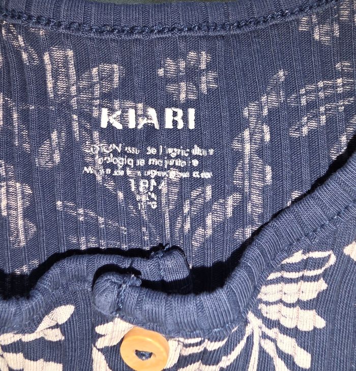 Barboteuse bleu marine #kiabi 18 mois - photo numéro 4
