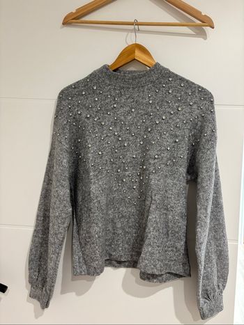 Pull gris Stradivarius