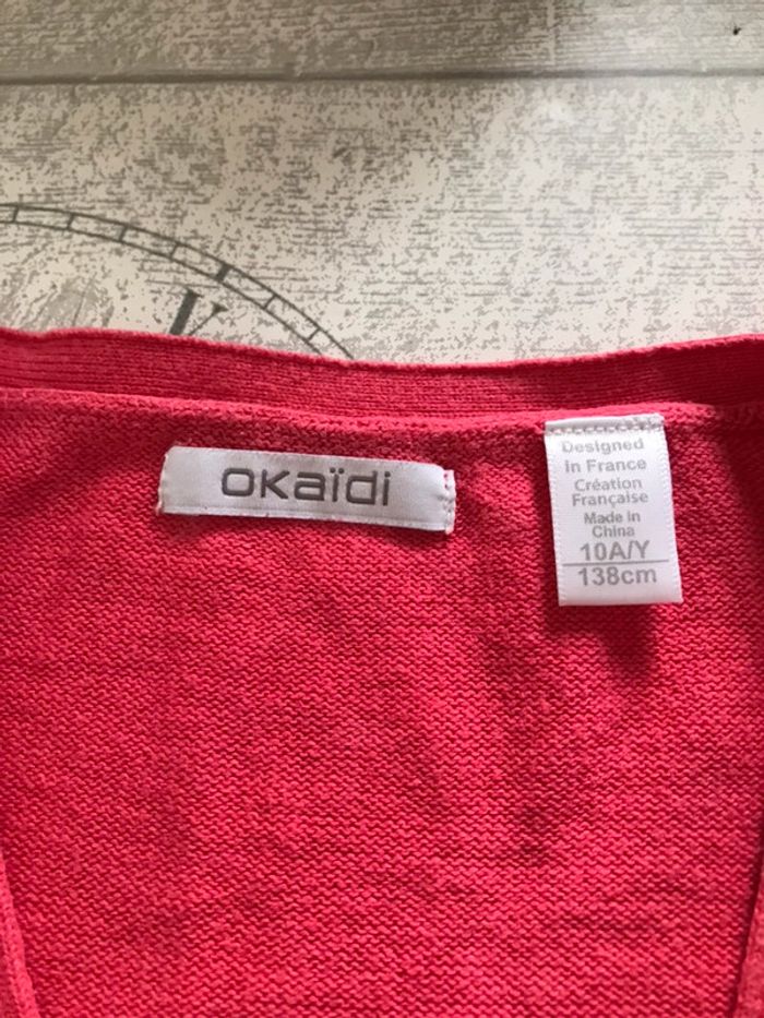 Veste petits cœur rose - photo numéro 4