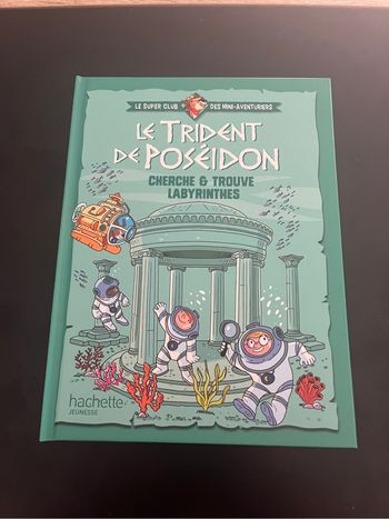 Livre mcdo le trident de poséidon cherche & trouvé labyrinthes Neuf
