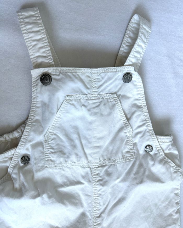 Ensemble t-shirt et salopette short - 6 mois - Petit Bateau - photo numéro 4
