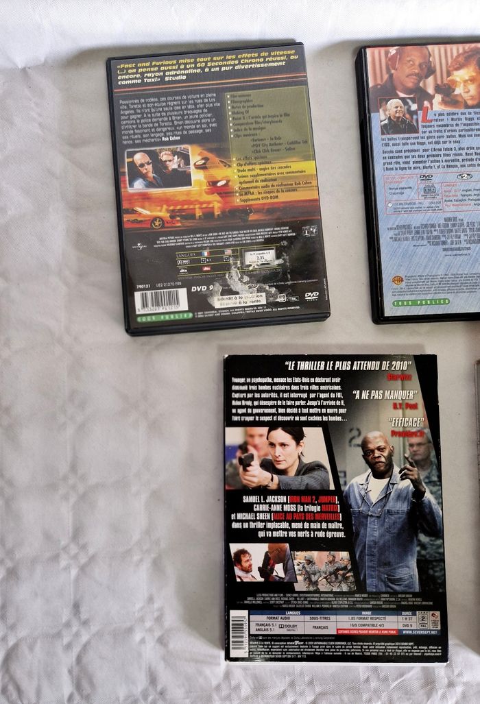 Lot de 8 dvd action - photo numéro 3