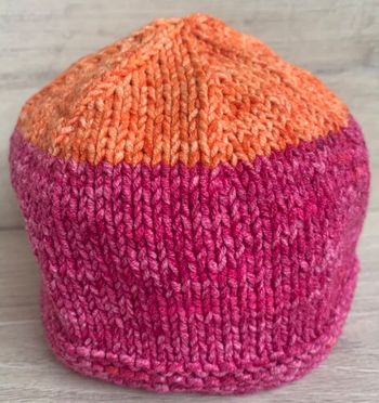 Bonnet au tricot 3-6 mois