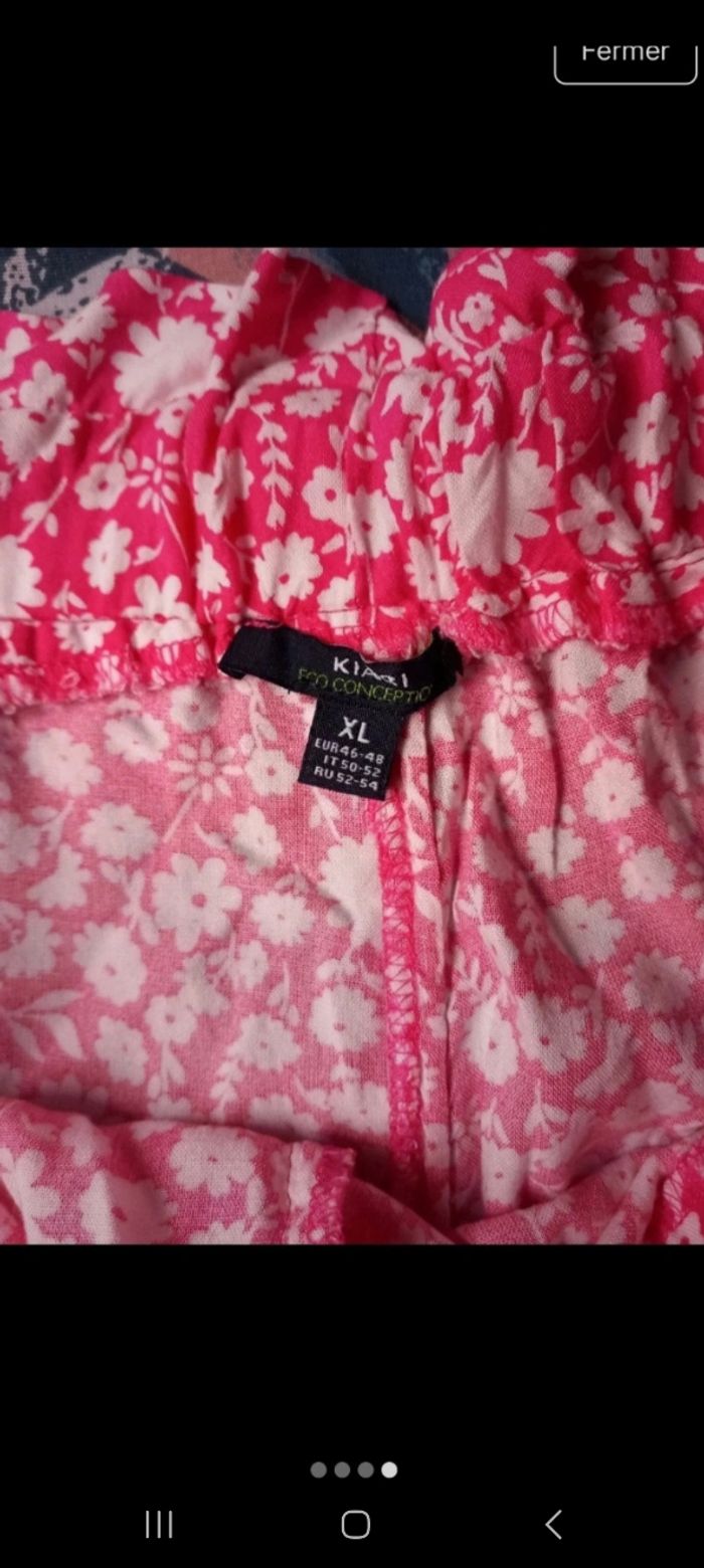 Pantalon rose fluide Kiabi - photo numéro 4