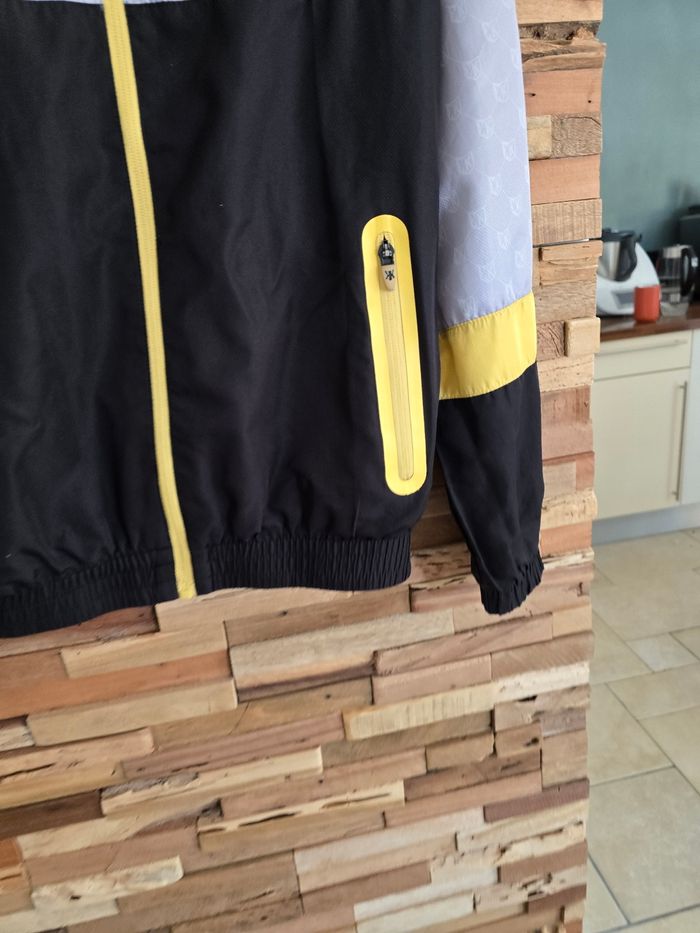 Veste de survêtement zippé à capuche homme taille S footkorner - photo numéro 2