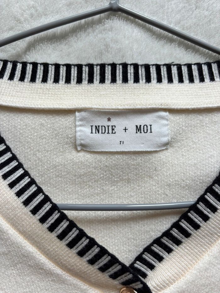 Pull crème - photo numéro 2