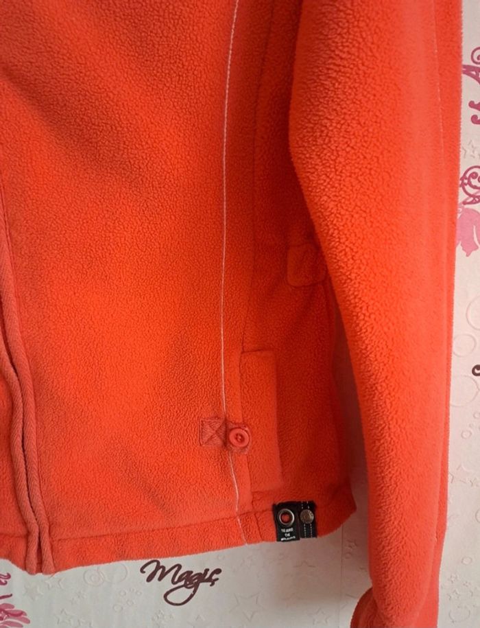 Magnifique gilet zippé polaire molletonné a l intérieur Taille 10 ans Terre de Marins - photo numéro 3