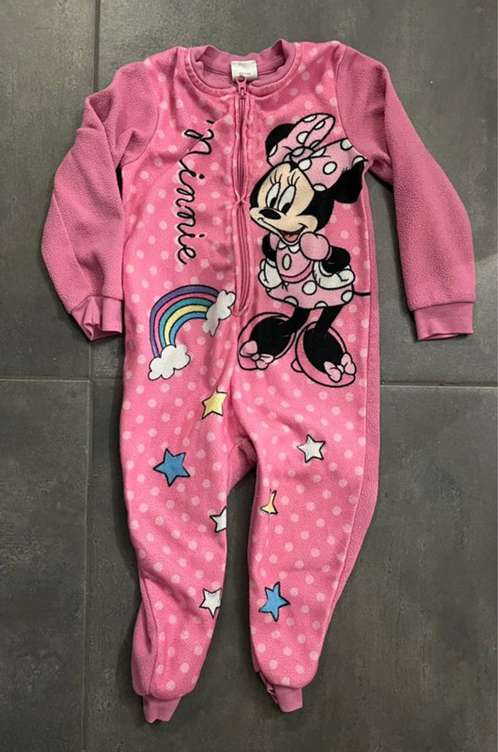 Pyjama rose Minnie Disney 3 ans