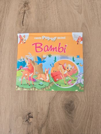 Livre pop up Bambi