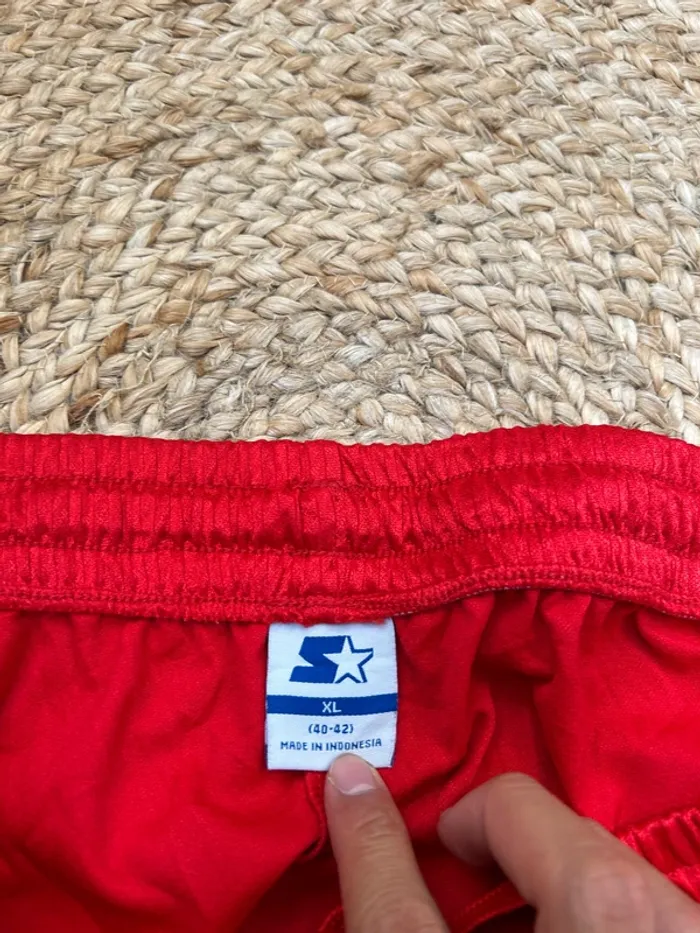 Short Homme Starter Rouge Taille XL | Très Bon État #BS1903 - photo numéro 3