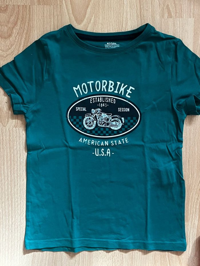T-shirt garçon moto T 6ans