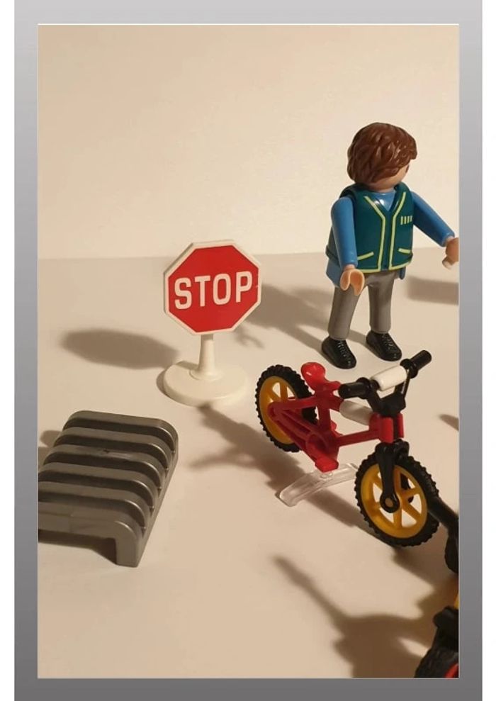 5571 enfants et agents de sécurité routière playmobil - photo numéro 2