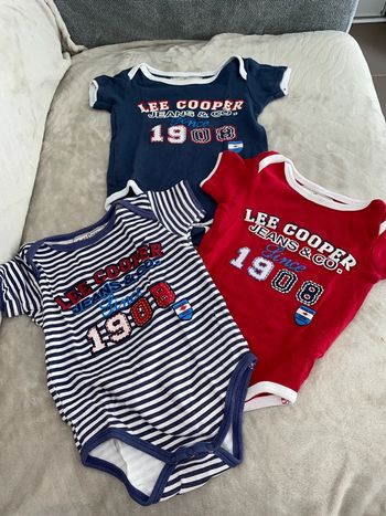 Lots de 3 body Lee Cooper