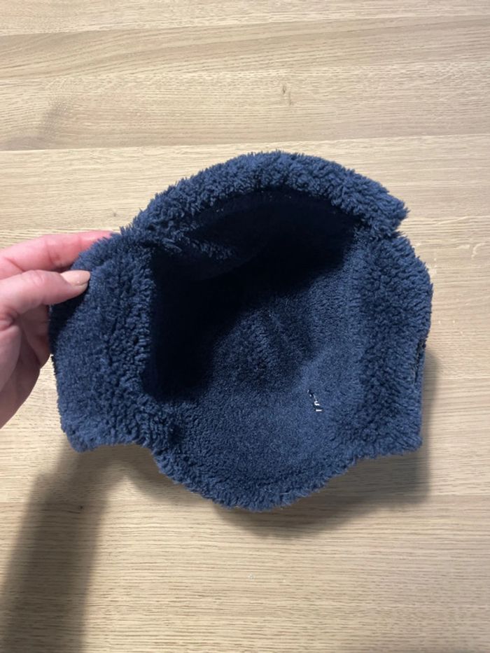 Chapka polaire bleue kiabi moins de 50cm - photo numéro 3