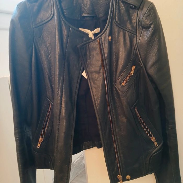 Veste en cuir Les Petites