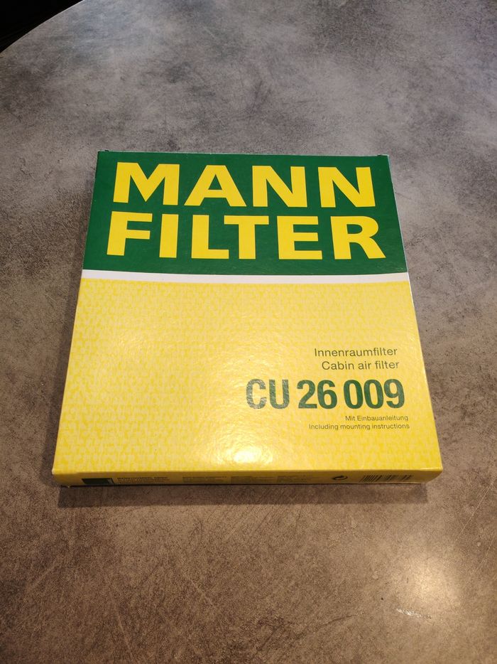 Filtre habitacle CU 26009 - photo numéro 2