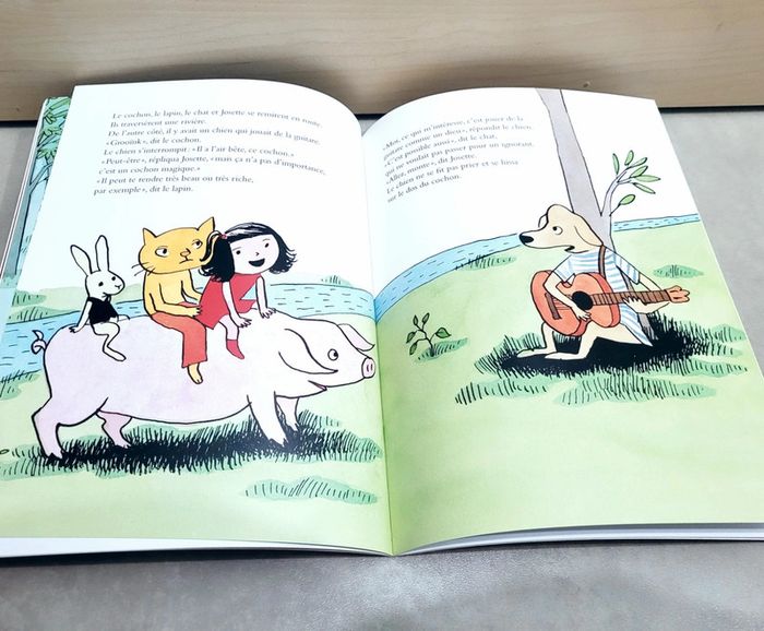 🌺 Livre (école des loisirs) : Le cochon magique - photo numéro 2