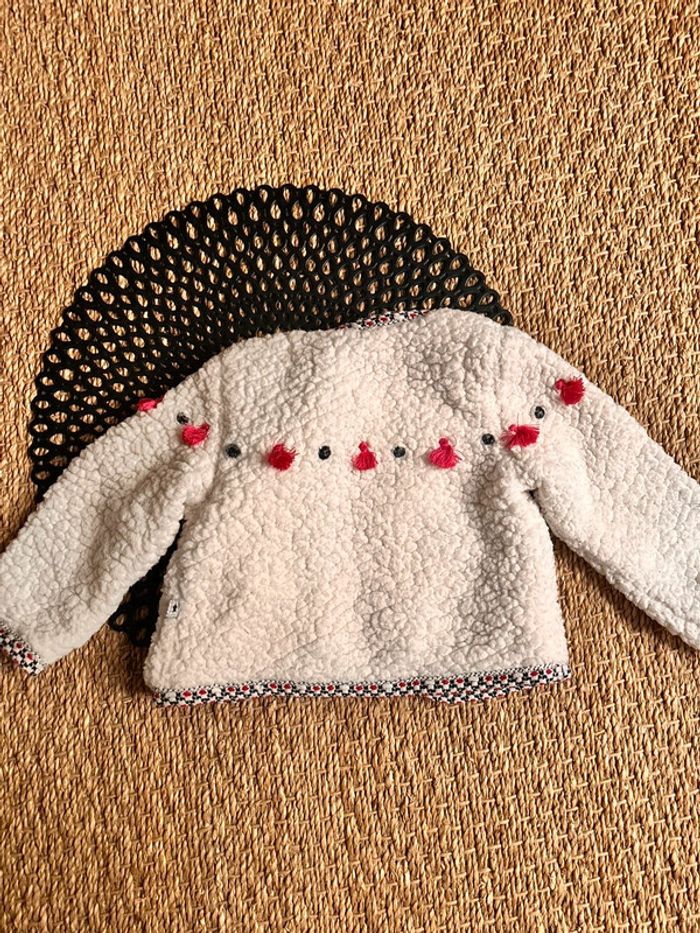 Veste moumoutte beige - photo numéro 2