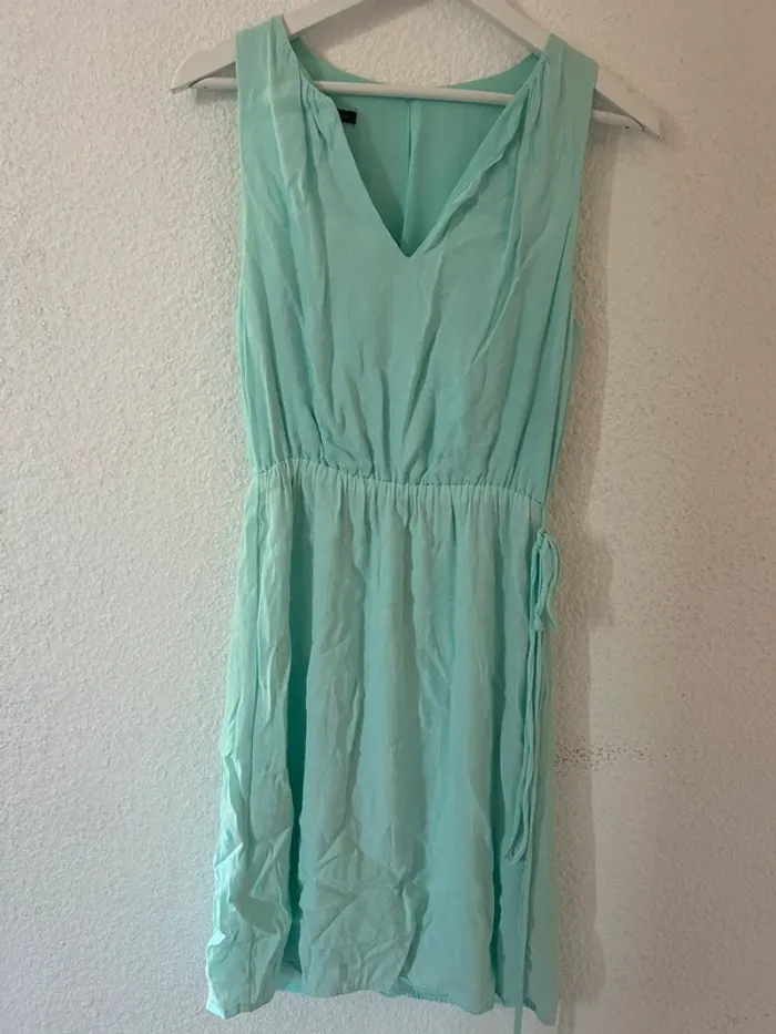 Robe d’été bleu vert
