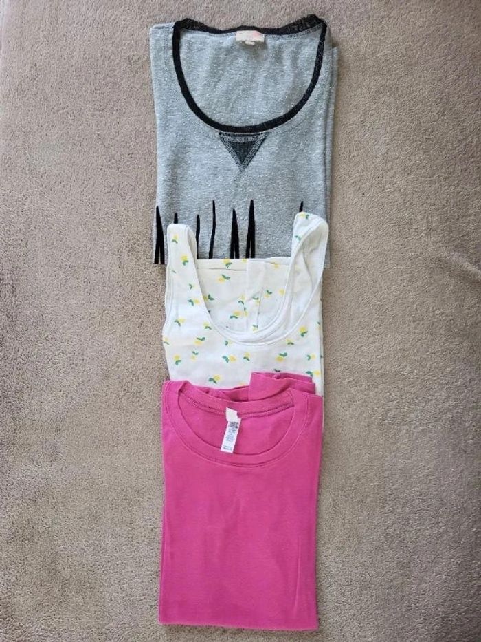 Lot 3 tops maternité