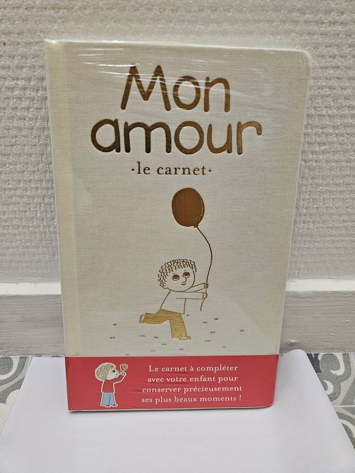 Carnet Mon amour neuf sous blister