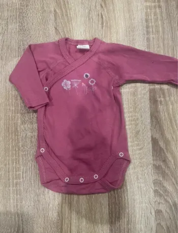 Body rose Absorba bébé fille 1 mois
