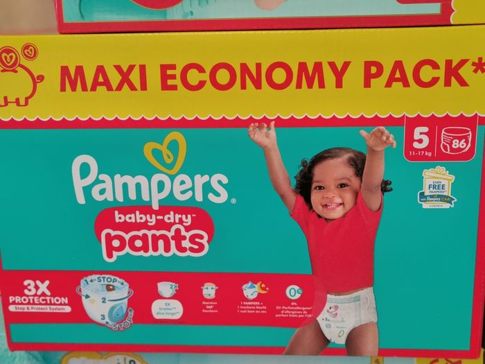 Pampers pants taille 5