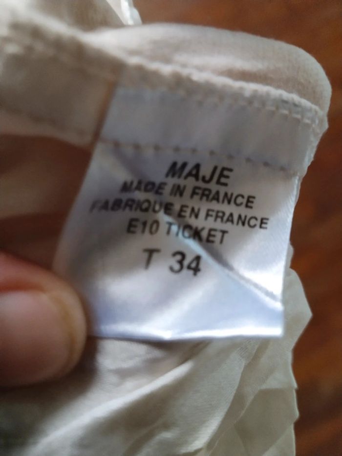 Magnifique short pour femme marque Maje taille 34 - photo numéro 8