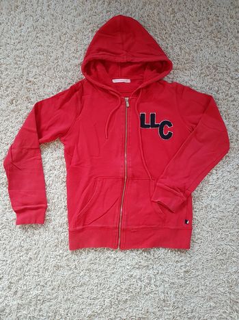 Gilet sweat à capuche