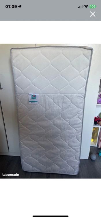 Matelas anti reflux 60x120