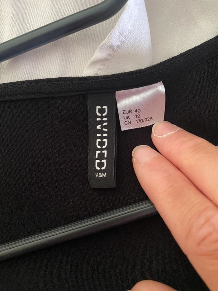 Haut manches longues H&M Taille 40 - photo numéro 3