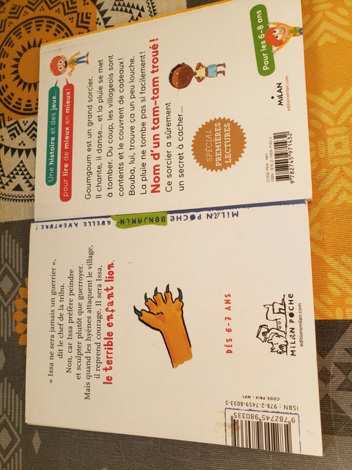 Lot 2 livres Milan poche - photo numéro 2