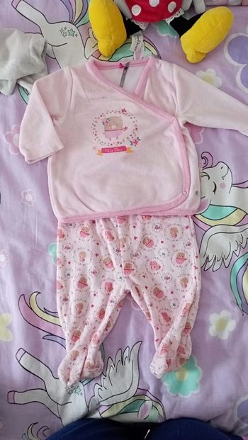 Ensemble pyjama fille 3mois 