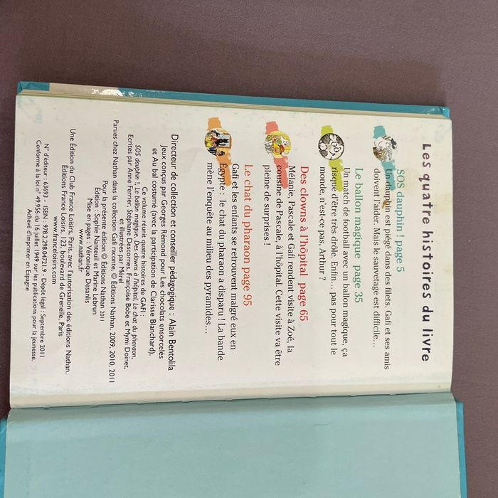 Livre Je commence à lire avec Gafi - photo numéro 3