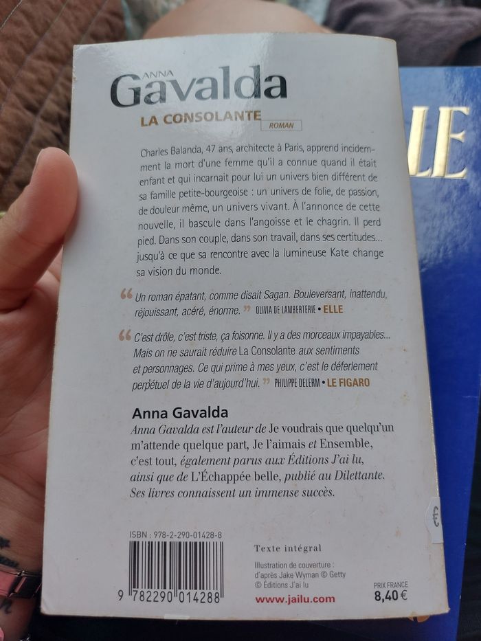 Livre : la consolante - photo numéro 2