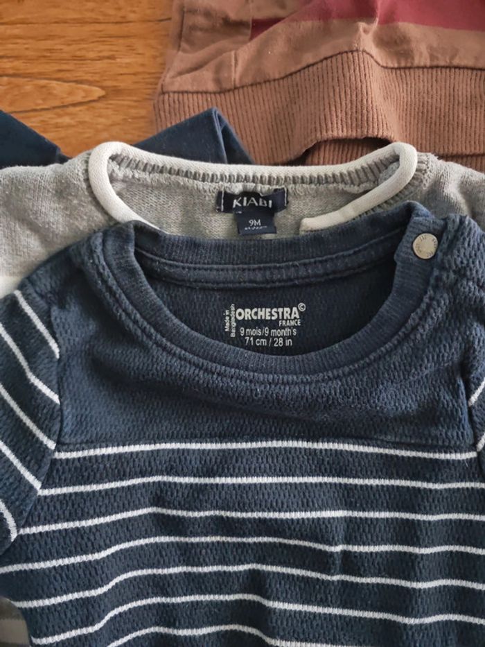 Lot 9 mois garcon - photo numéro 3