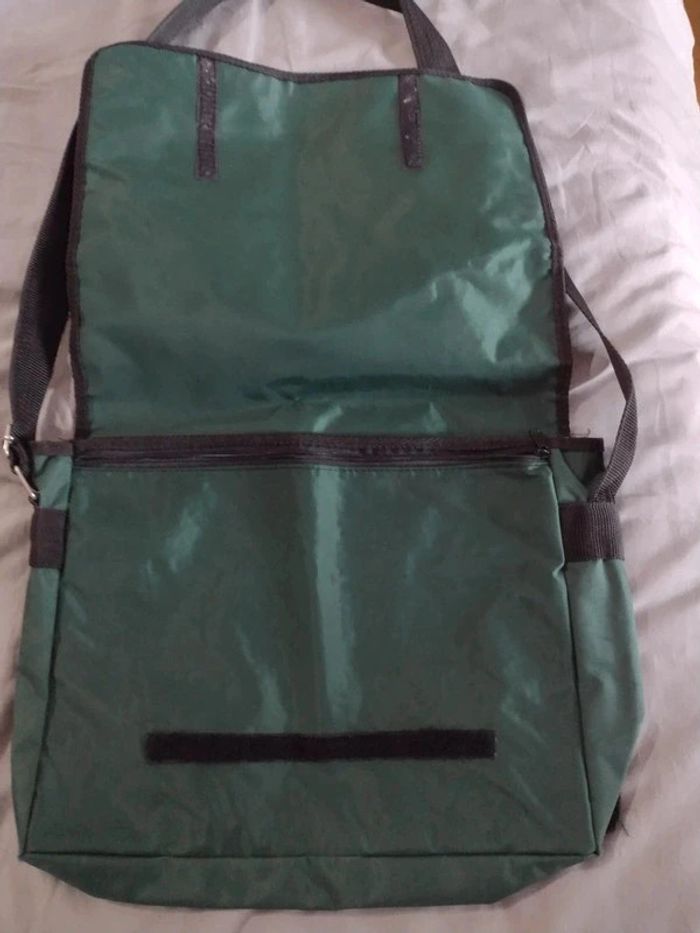 Sac bandoulière vert foncé - photo numéro 3