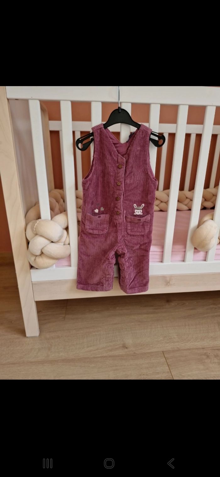 Salopette bébé fille