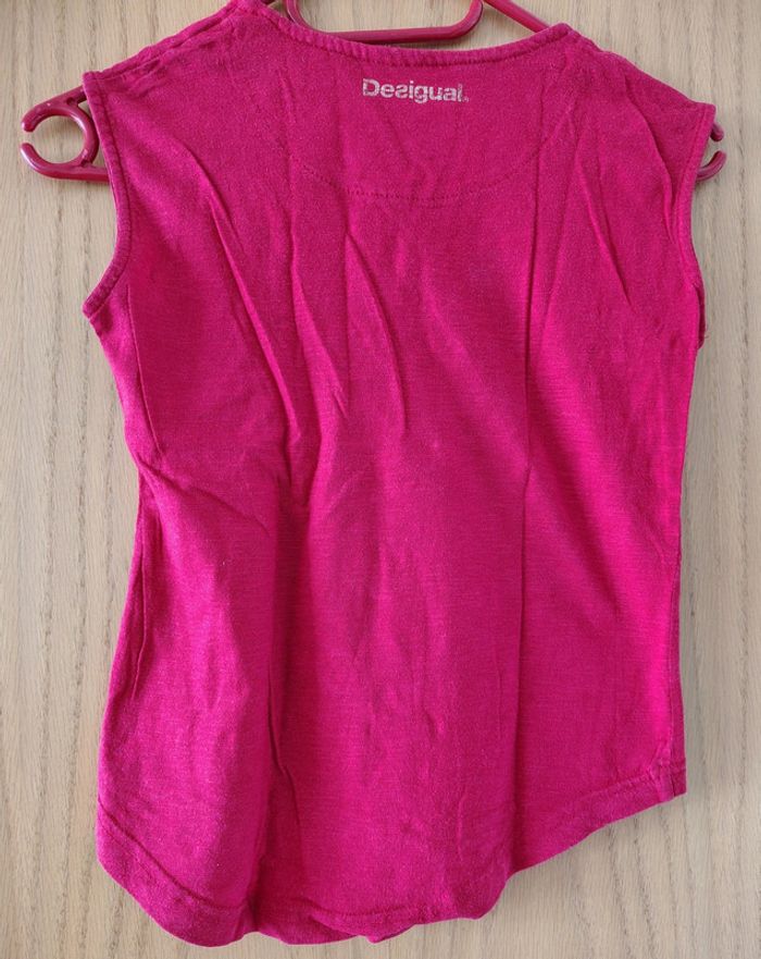 T-shirt rouge fille 7-8 ans - photo numéro 2
