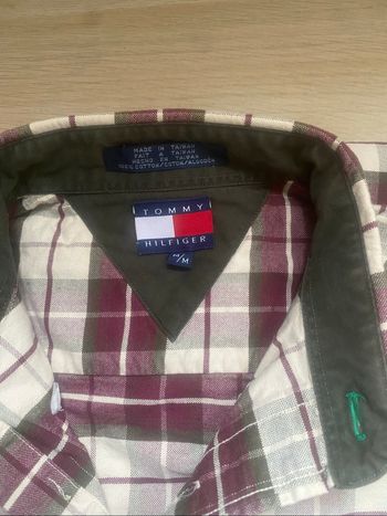Chemise tommy manches longue tommy
