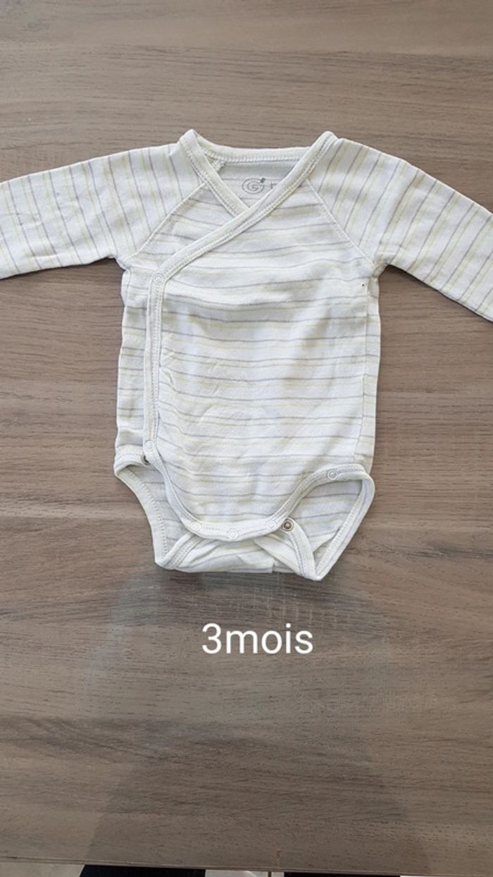 lot 4 bodys 3 mois - photo numéro 4
