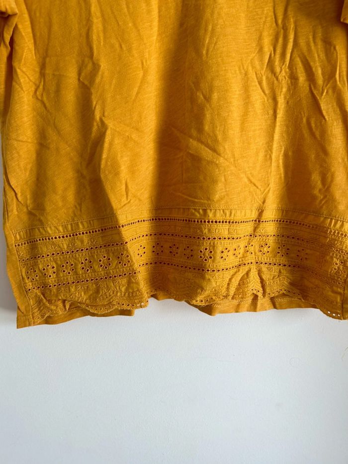 Jolie t’shirt jaune moutarde - photo numéro 2
