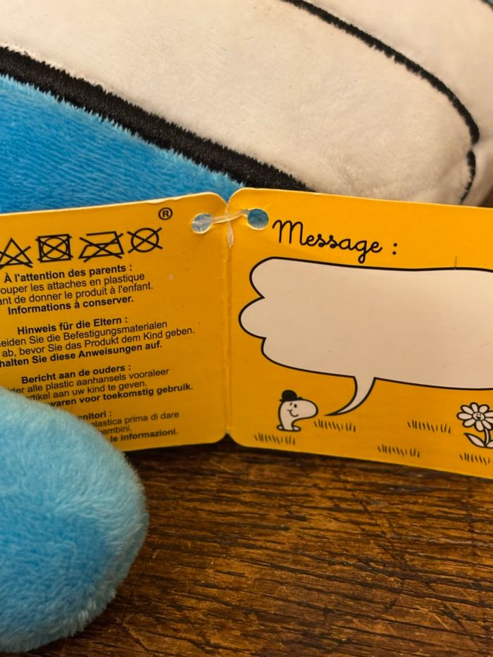 peluche Mr. Bobo  Jemini (collection Monsieur Madame) - photo numéro 5