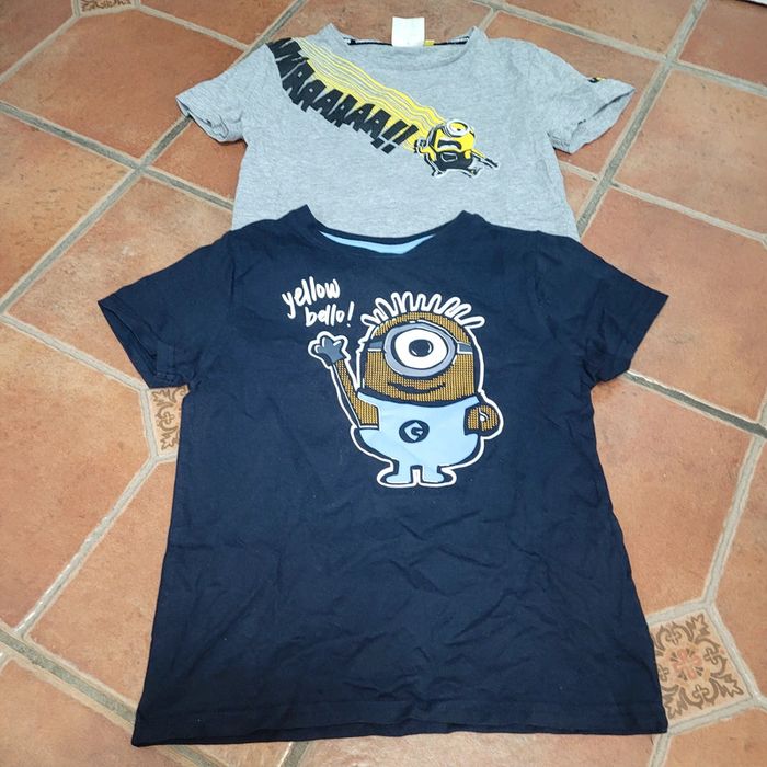 Lot Tee-shirt Minions