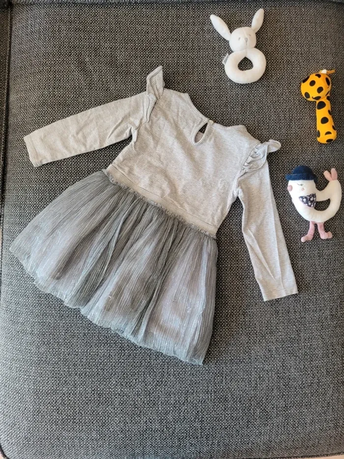 Robe princesse taille 2-3 ans 98 cm - photo numéro 8